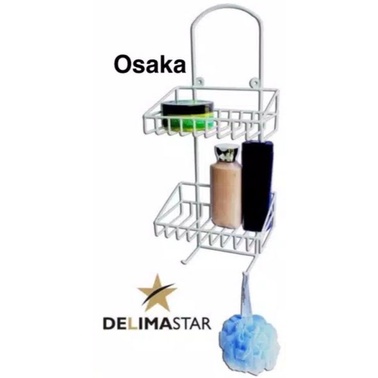 RAK KOSMETIK GANTUNG - RAK SAMPO BESI KOKOH DAN KUAT - RAK DINDING SABUN
