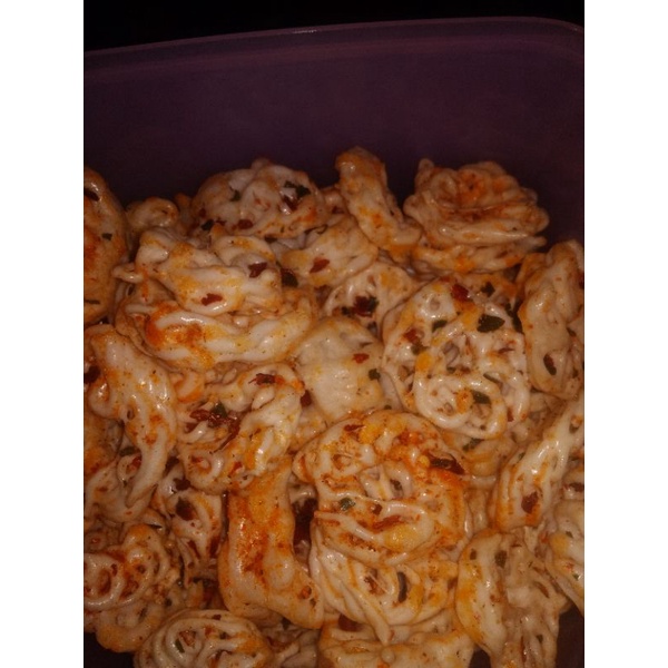 

Seblak mawar liersnack pedas daun jeruk