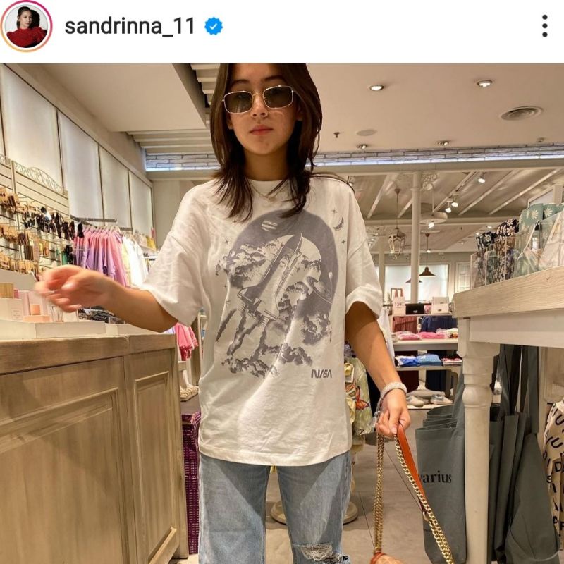 tshirt Nasa Oversize H&M Original Store