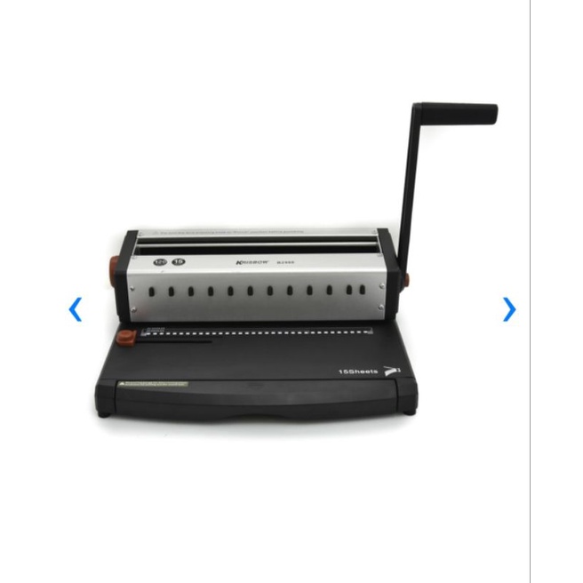

Krisbow mesin jilid kawat/binding machine/alad jilid buku/makalah
