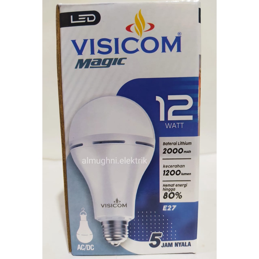 lampu LED EMERGENCY  VISICOM 12 W /led emergency visicom 12 watt