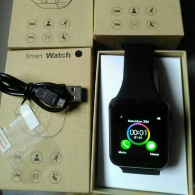 Jam Tangan Hp Canggih Smart Watch Android Termurah Bisa Telpon Sms Internet Game Smartwatch Terlaris