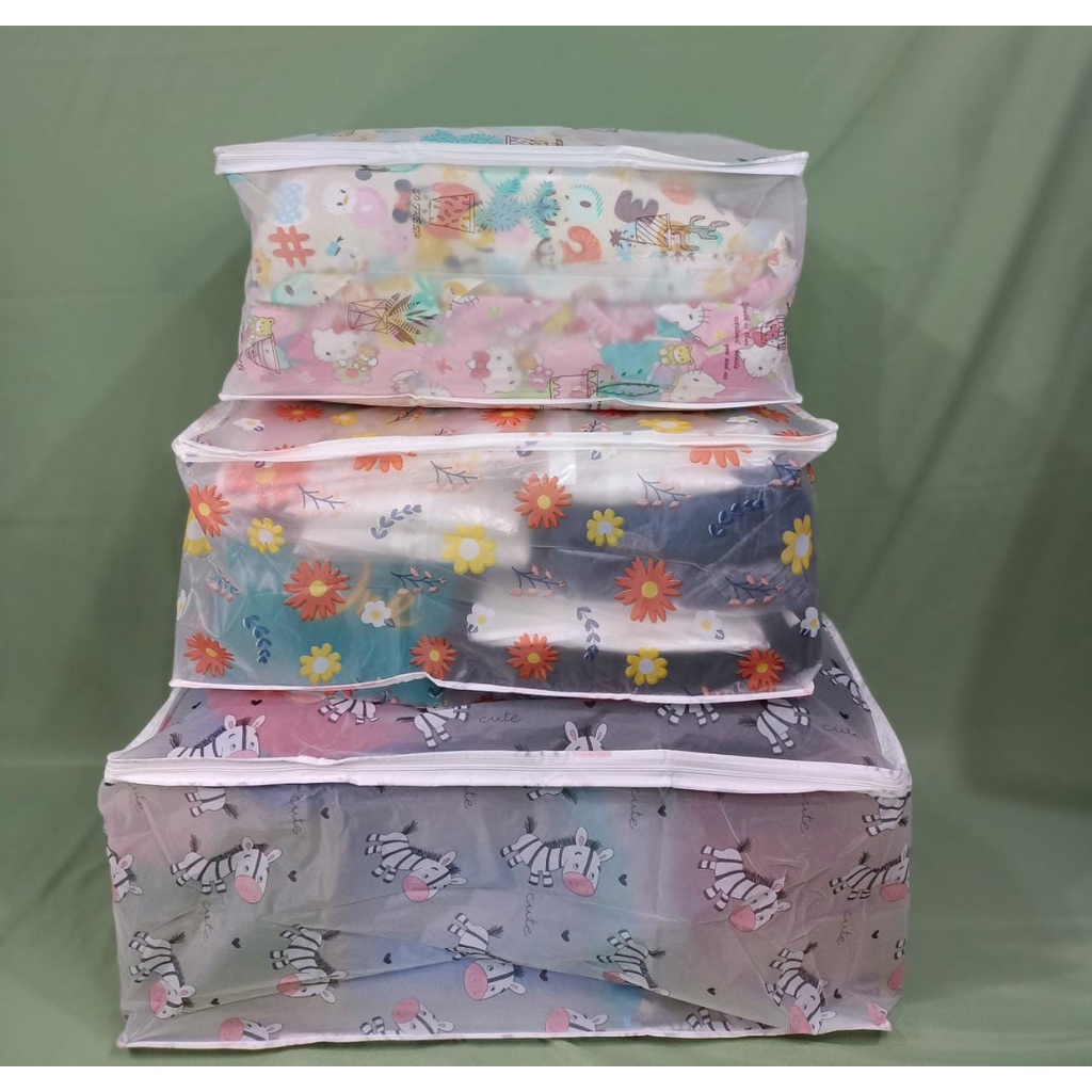 SHENAR STORAGE BOX BAG BAJU / TEMPAT PENYIMPANAN SELIMUT BED COVER SEPREI SERBAGUNA WATERPROOF