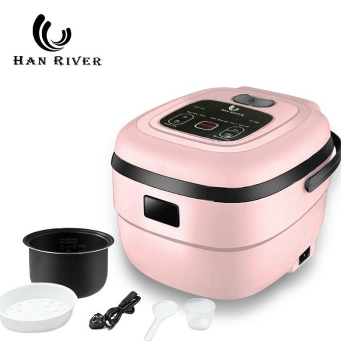 Han River Rice Cooker Hrrc04 Magic Com 1L Pink Q8Gsrudfl2