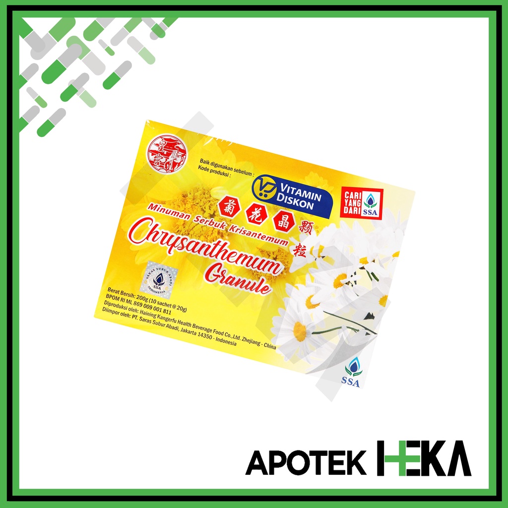 Chrysanthemum Granule - Minuman Serbuk Krisantemum Box isi 10 (SEMARANG)