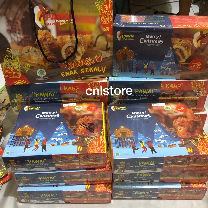Roti Abon Gulung Hawai Bakery (Bukan Billy Bakery) Oleh-oleh Khas Papua Original