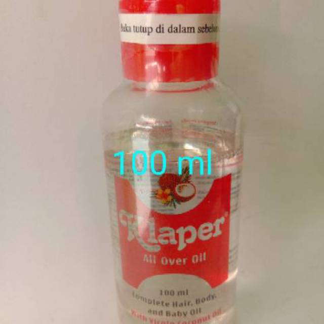 Klaper all over oil + vco baby + minyak bayi  + minyak lansia + vco decubitus + minyak kelapa