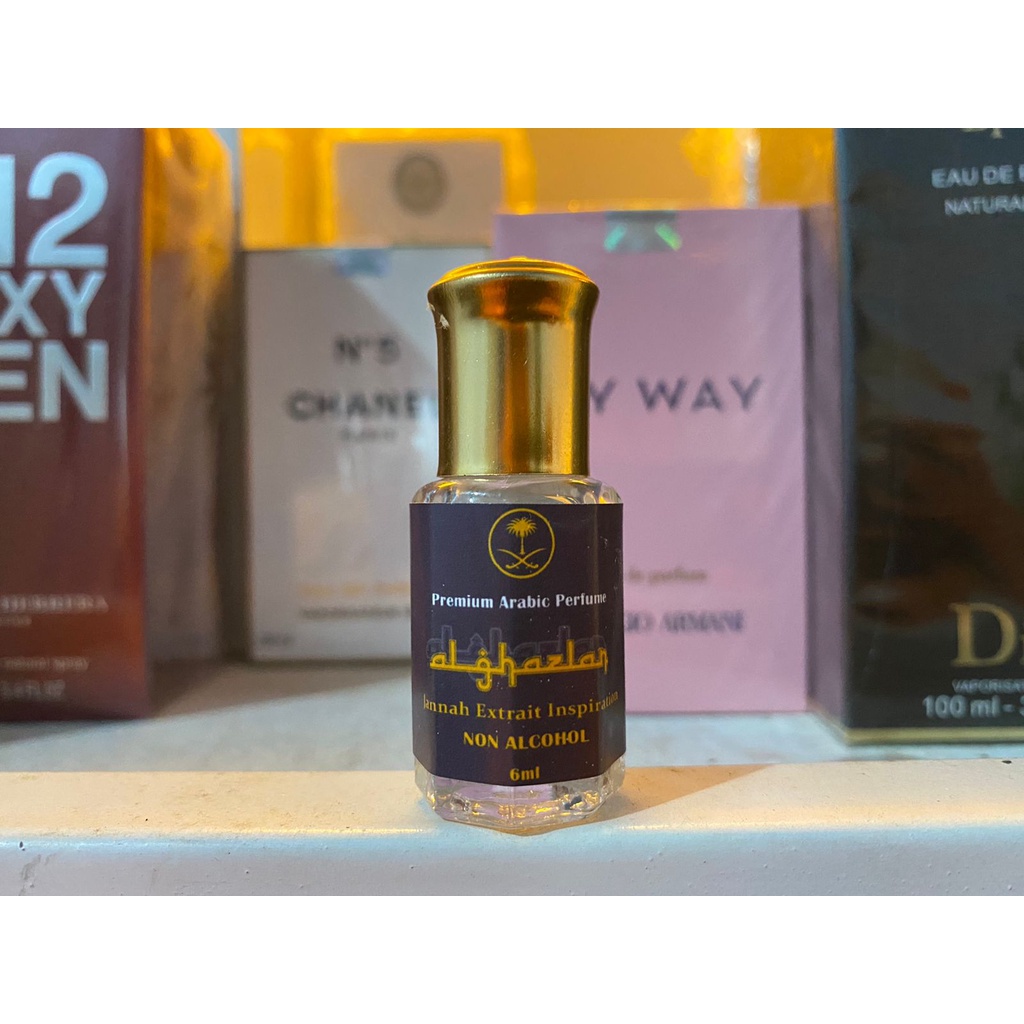 Parfum Timur Tengah Minyak Wangi Non Alkohol Aroma Oriental Khas Oud Arab Pria Wanita Farfum Timur tengah Asli lembut oud