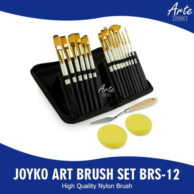 

Kuas Lukis - Joyko Art Brush Set Brs-12 Terbaru
