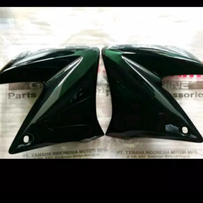 Cover tangki Sayap tangki Vixion old hitam sepasang