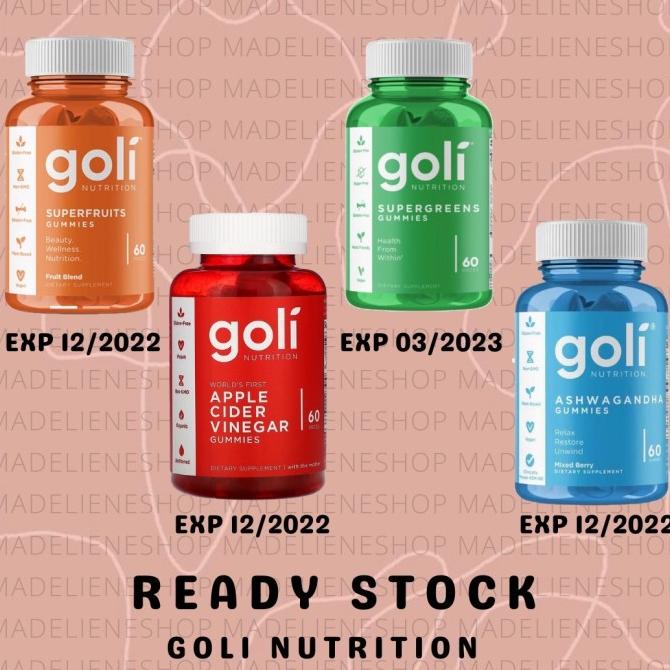 

GOLI APPLE CIDER VINEGAR GUMMIES | Minuman