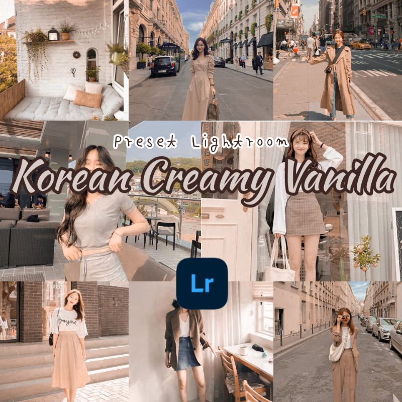 PRESET LIGHTROOM KOREAN CREAMY VANILLA For IOS &amp; Android