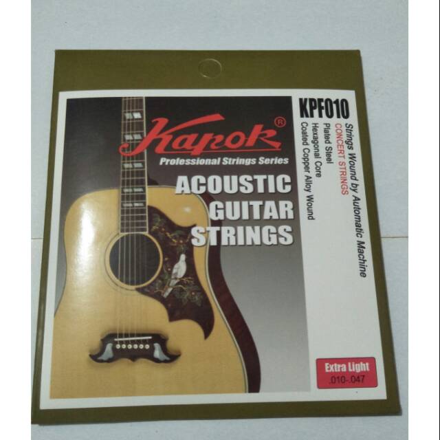 Senar /Tali gitar kapok KPF010 original