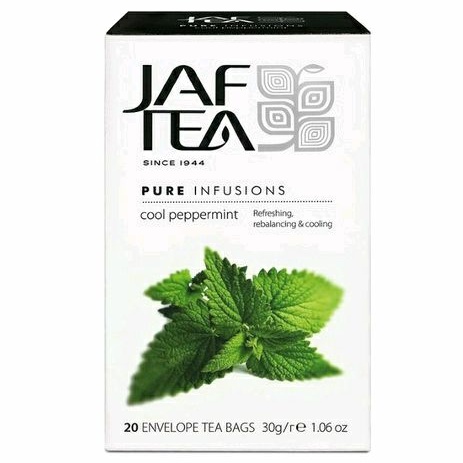 

JAF TEA Cool Peppermint Pure Infusions 20 Teabags