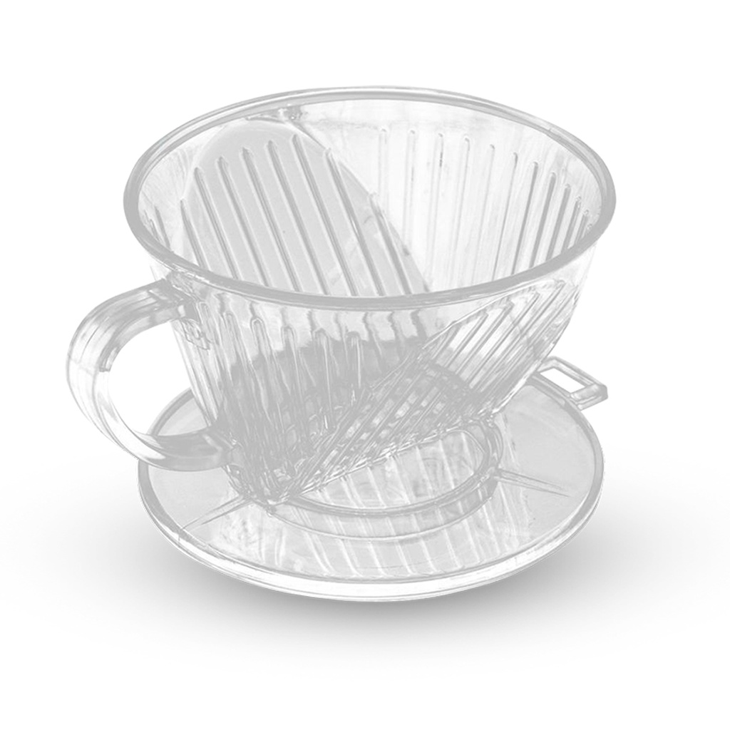 Dripper V60 Plastic / Plastic Filter Cup - F19