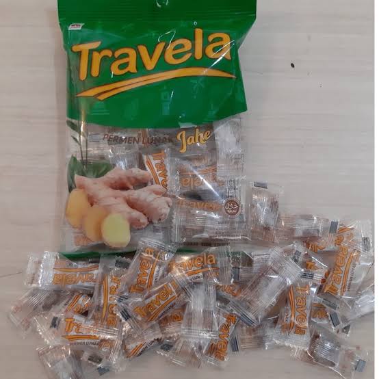 Travela permen lunak Jahe ( 125gr )