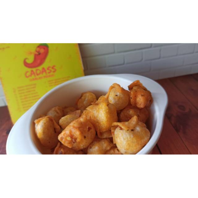 

Siomay goreng pedas dan original cantumkan variant rasanya ya