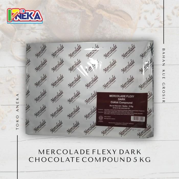 

Bahan Kue Mercolade Flexy Dark Coklat Compound 5Kg