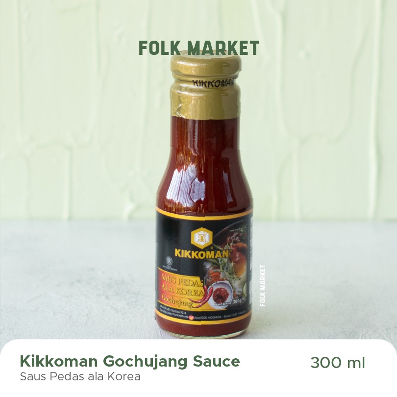 

KIKKOMAN Gochujang Sauce 300 ml | Saus Pedas ala Korea