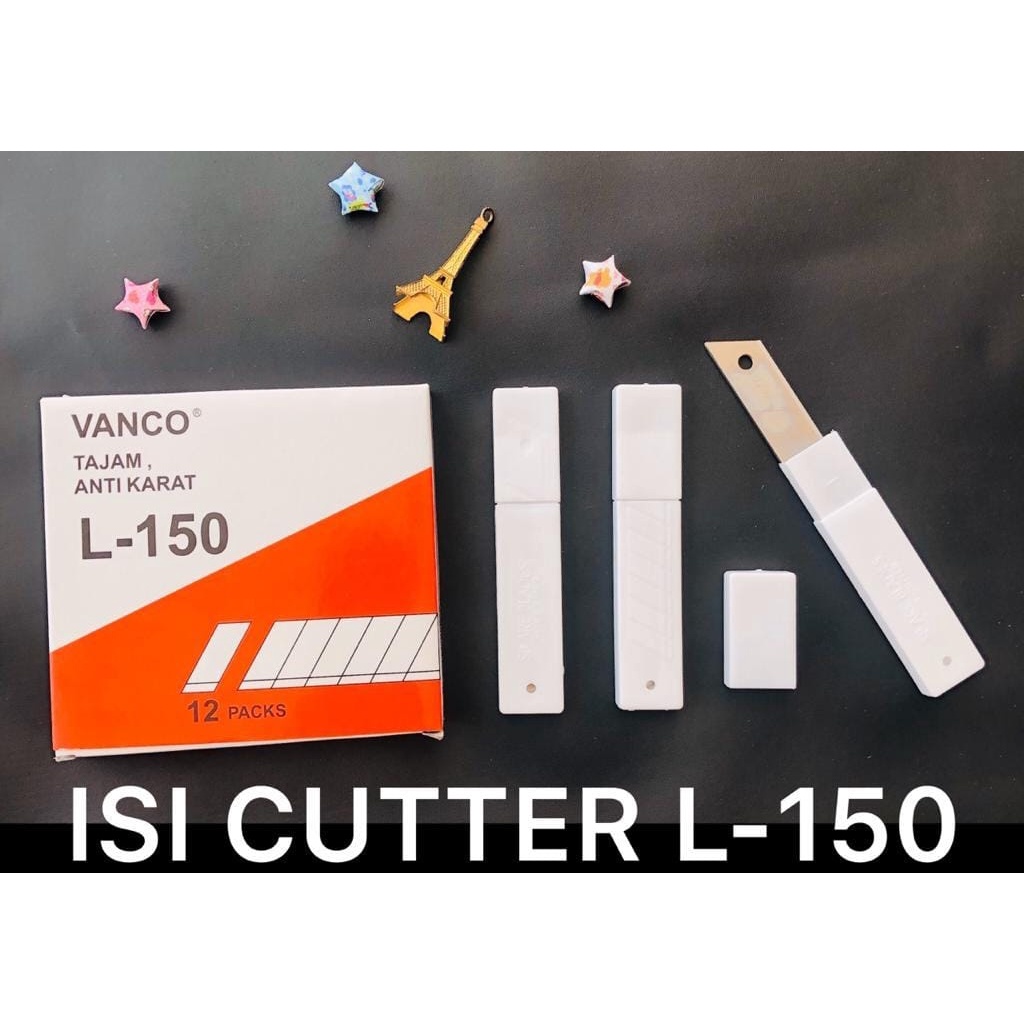 

REFILL KARTER / PISAU CUTTER BESAR L150 ISI 5