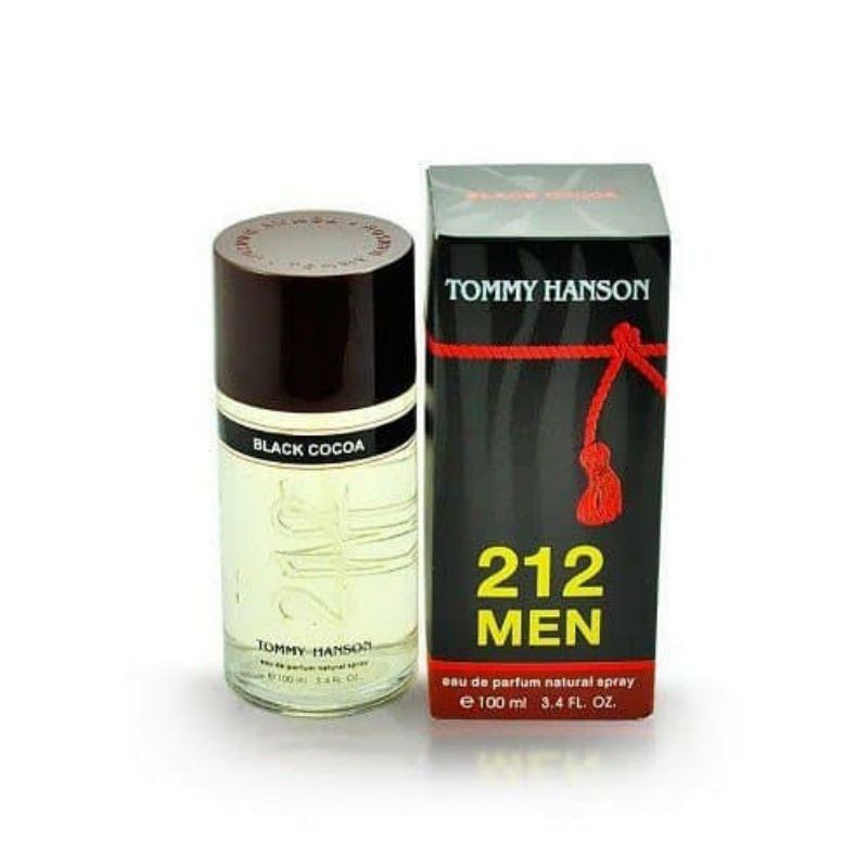 Parfum Pria Tommy Hanson 212 Men Black Cocoa 100ml