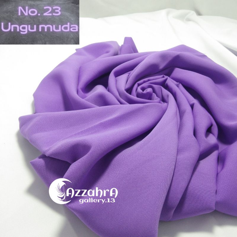 Jilbab/Hijab/Kerudung segi empat Ungu muda No.23