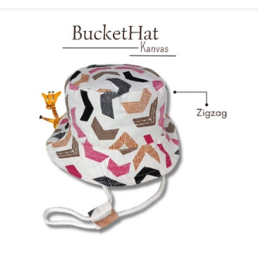 Topi Bucket Anak Laki-Laki Perempuan Bahan Kanvas Nyaman Dipakai Lembut Dan Tebal Cocok Untuk Anak Usia 1-7 Tahun Gratis Ongkir