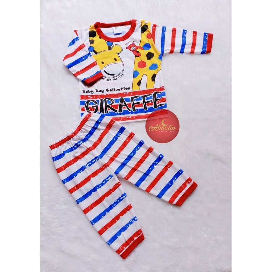 Setelan Baju Bayi 3-18 Bulan, Kaos Anak Lengan Panjang, Lucu, Keren, Murah Berkualitas