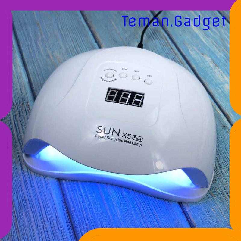 TG-FE208 RAINSOLID PENGERING KUTEK KUKU UV NAIL DRYER 36 LED 80W - SUN-X5 PLUS