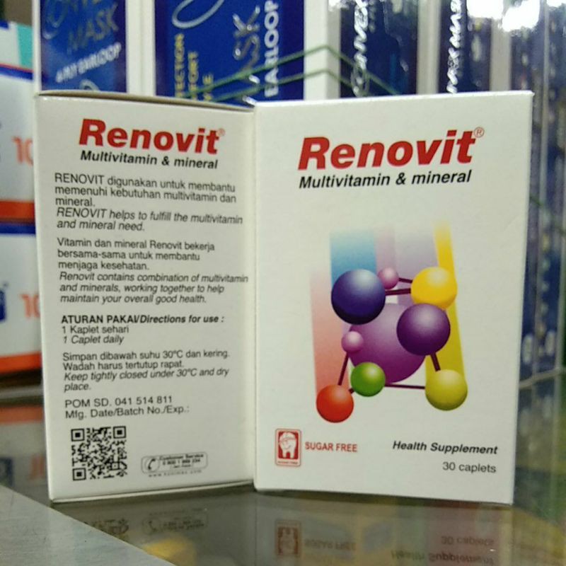 Renovit multivitamin dan mineral