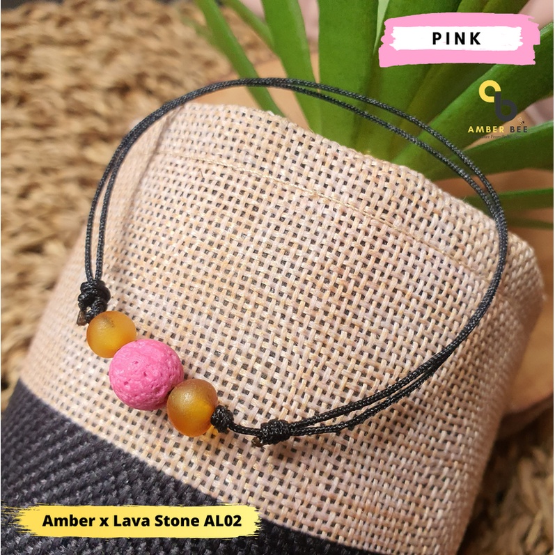 Kalung Amber Anak Anti Cranky Premium Glossy Milk Beans NGMB69 By Amber Bee