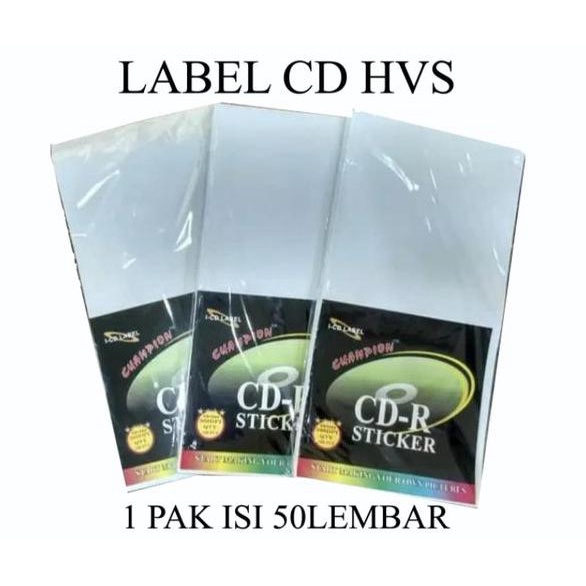 

LABEL CD HVS CHAMPION - YELLOW MART