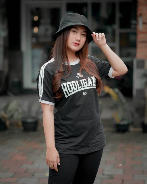 Kaos persib Hooligans baju persib hooligans ringertee strip 3