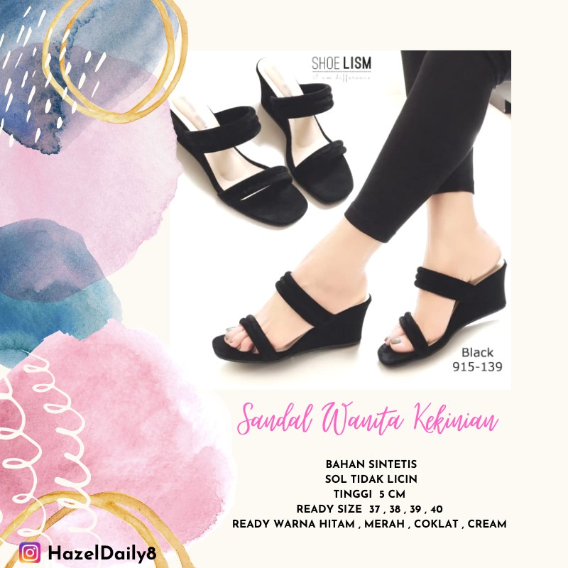 Wedges Tali Wanita Slingback BAILEE // Wedges Korea // Wedges Wanita ORIGINALBRAND?
