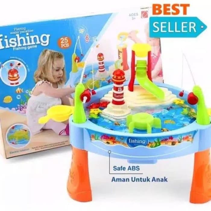 Mainan Anak WATER PARADISE FISHING GAME MAINAN PANCINGAN IKAN -  A063