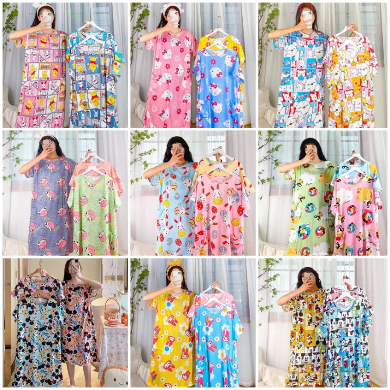 Daster Import Baju Tidur Wanita Murah / Daster Wanita Oversize C02-C1, CO5-T