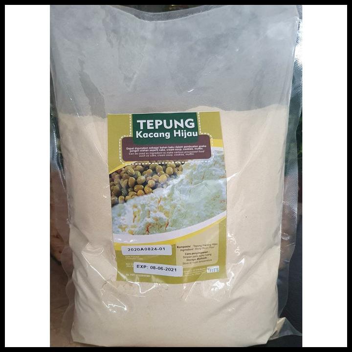 

Fits Tepung Kacang Hijau Kupas Alami 1Kg
