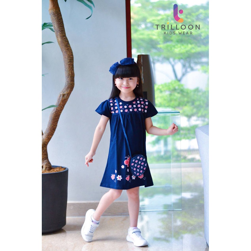 Dress anak Yasmin girl By Trilloon