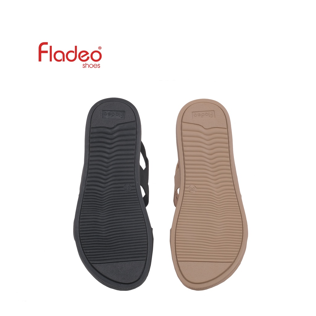 Fladeo E20/LDT290-3HH/Sandal Teplek Tali Wanita [ Strap Flat Sandals ]-6