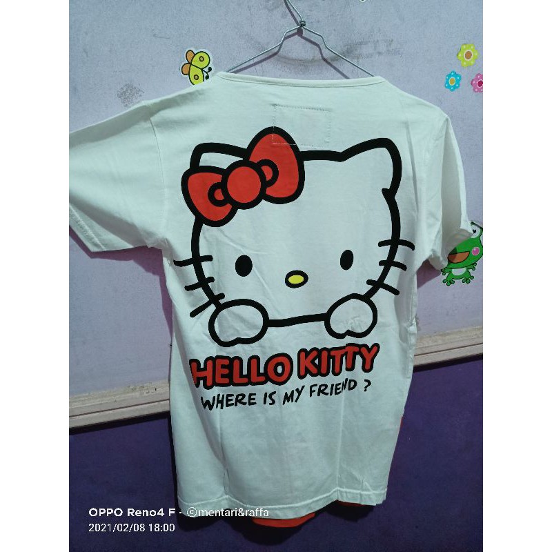 Kaos Hello Kitty (hello kitty)-new