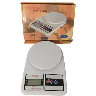 Timbangan Dapur Kue Digital LED SF 400 Kapasitas 10 Kg Kitchen Scale