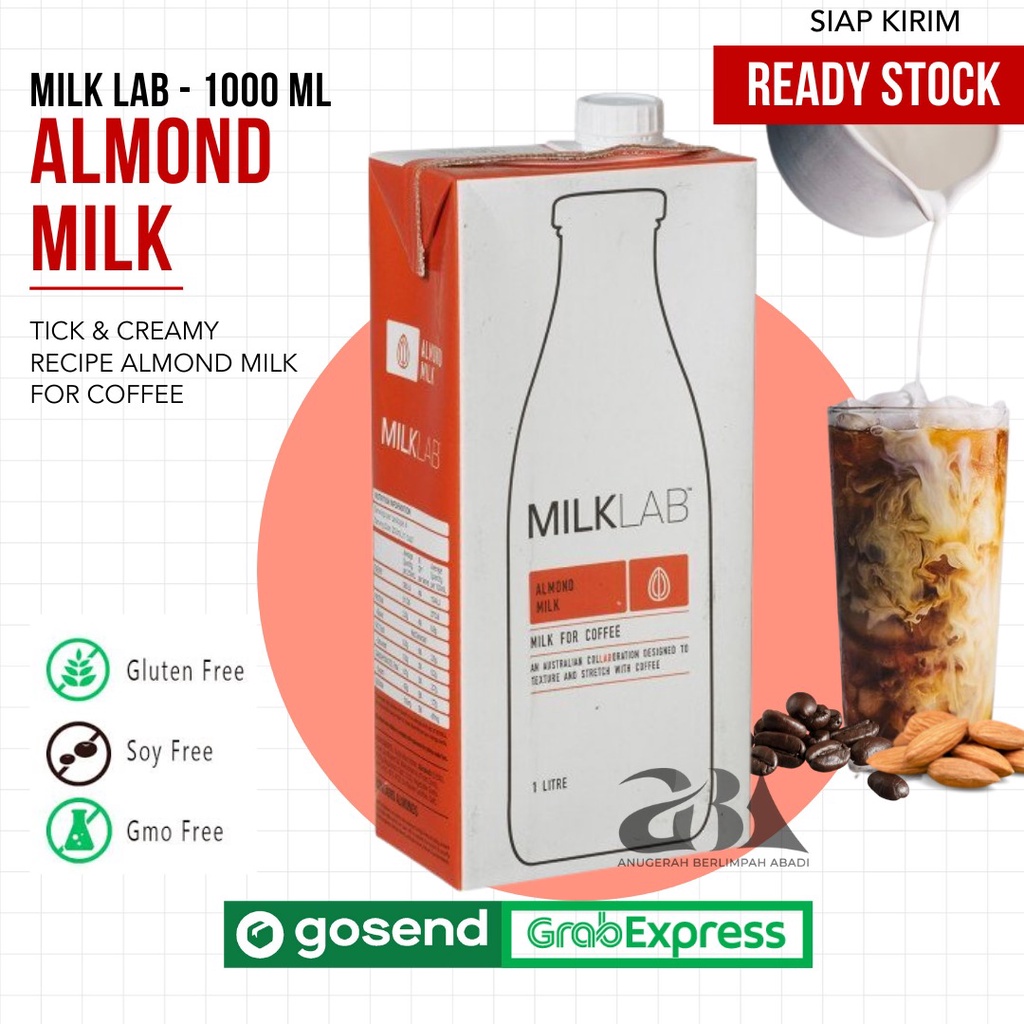

(READY) MILKLAB - Almond Milk 1L
