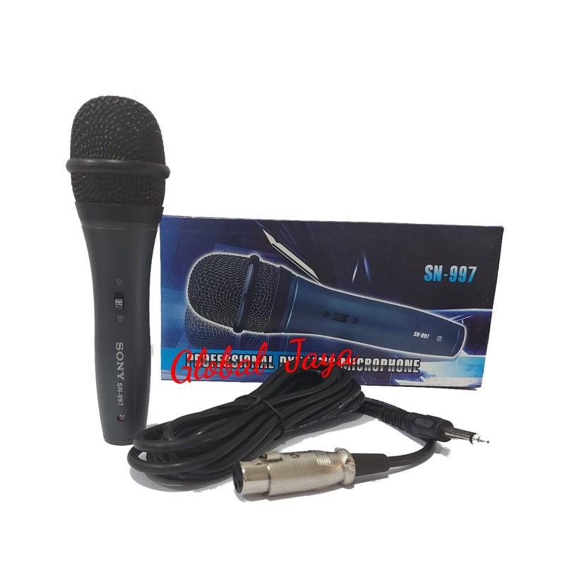 SALE mic kabel sony sn997 mic sony SN 997 mic murah cable microphone karaoke