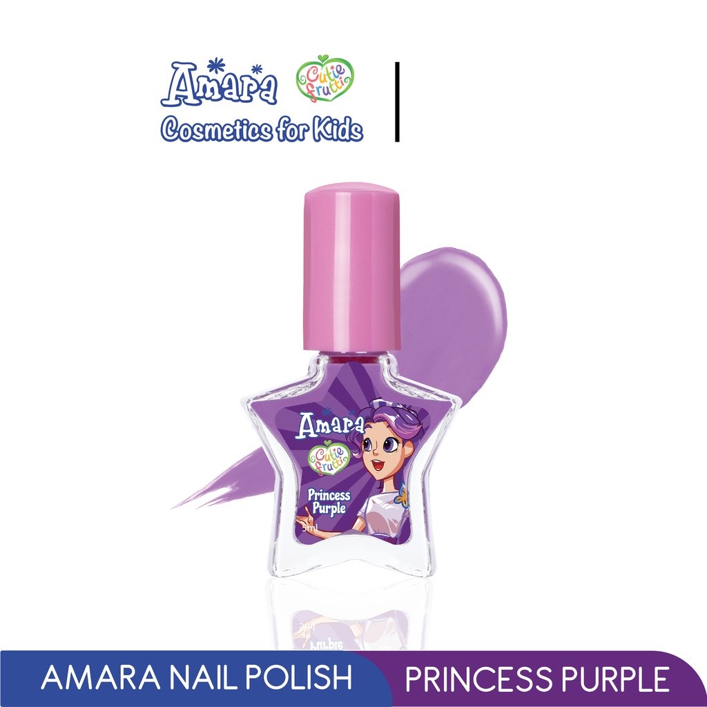 Amara Nail Polish Kuteks Kuku Anak Lucu 5ml