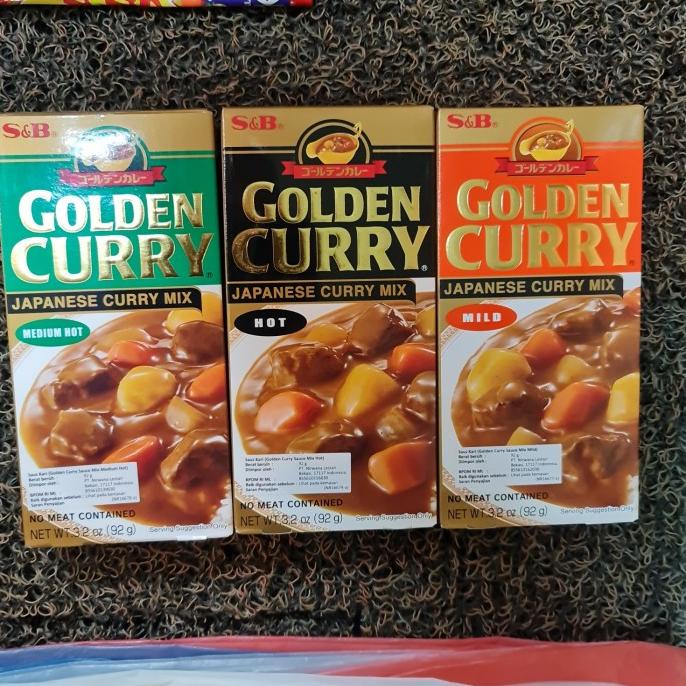 

~~~~~] S&B Golden Curry japanese curry mix 92gr42