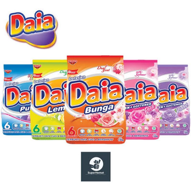 Daia Deterjen Bubuk 10.000 470gr