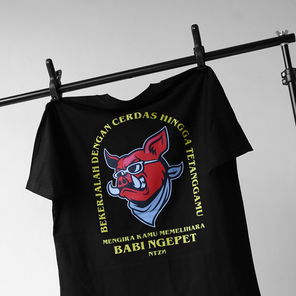 KAOS BABI NGEPET / KAOS STREETWEAR / KAOS GAMBAR