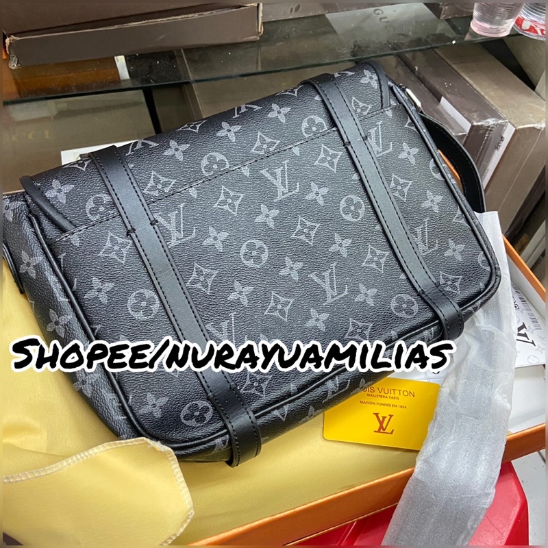 tas selempang pria Louis Vuitton import free box high Quality tas slempang lv tas kantor lv pria