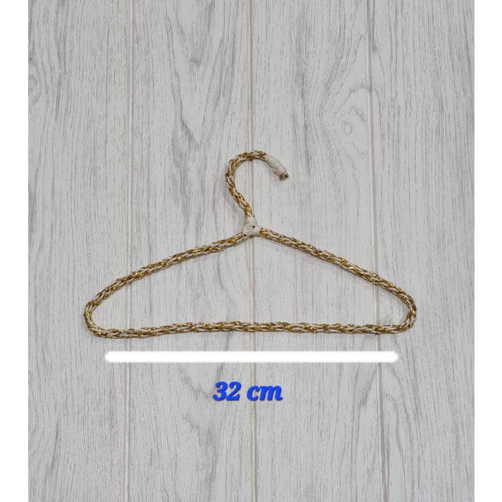 Hanger baju anak. Gantungan Model Pilin untuk Display Toko. isi 5