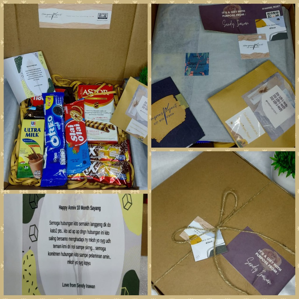 

Hampers snack size M ( Kado Ulang Tahun, Wisuda )